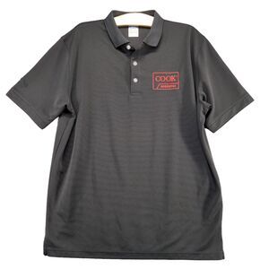 Callaway Opti-Dri Men's Golf Polo Shirt Black Large Short Sleeve Cook Regentec